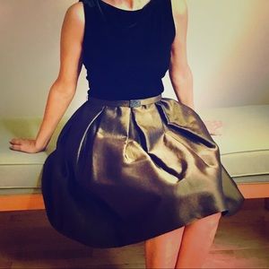 Balletcore Taffeta Dress